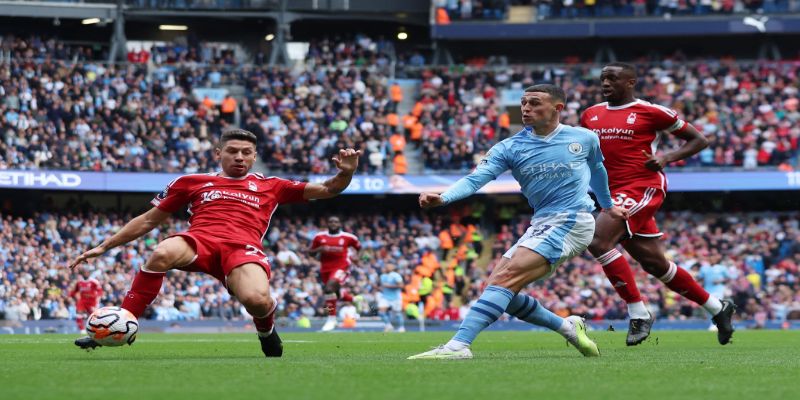 Manchester City vs Nottingham Forest giằng co tại Etihad đêm 05/03